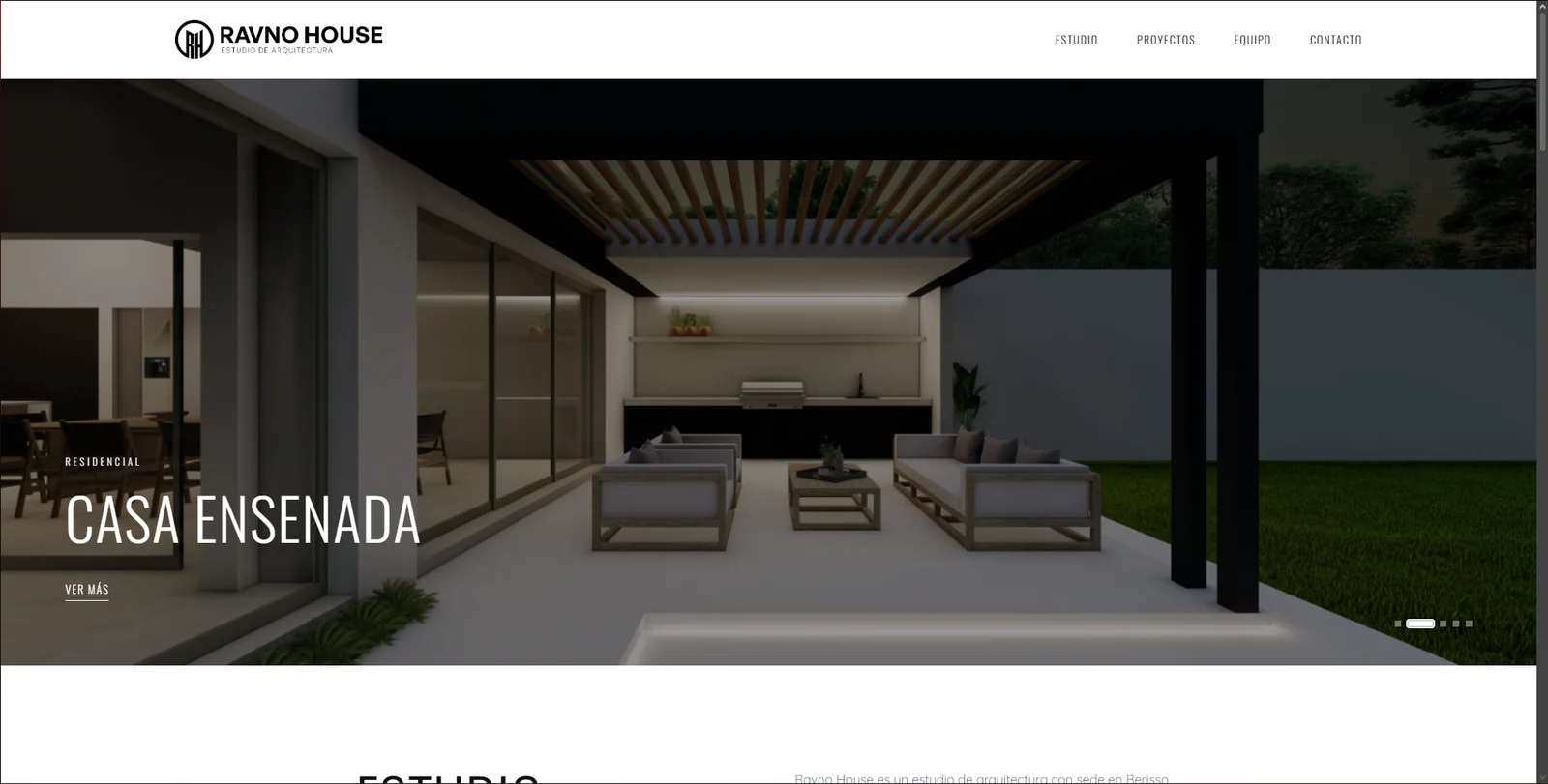 Casa Ensenada — proyecto residencial de Ravno House
